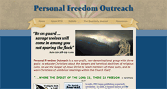 Desktop Screenshot of pfo.org